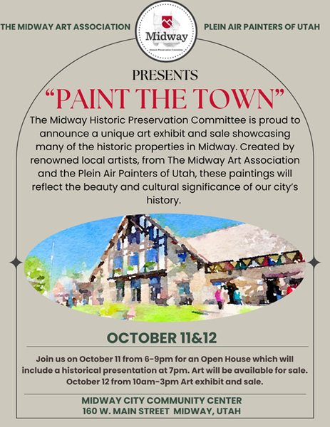 Paint the Town - Midway, Utah